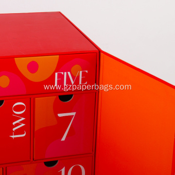 High End Best Makeup Advent Calendar Packaging Boxes